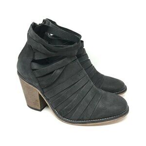 Free People Hybrid Ankle Boots Booties Black 8